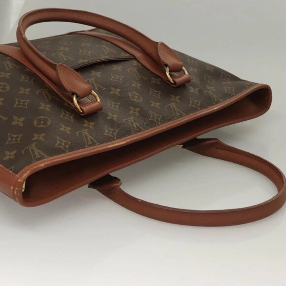 LOUIS VUITTON Monogram Sac Weekend PM Hand Bag M42425 LV Auth 133123 - Picture 7 of 15
